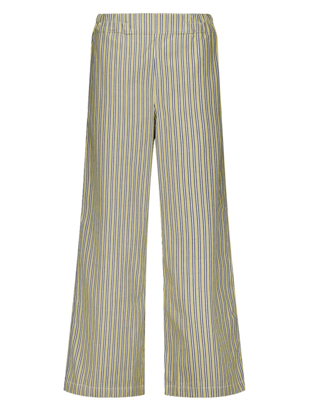 Striped High-Waisted Trousers