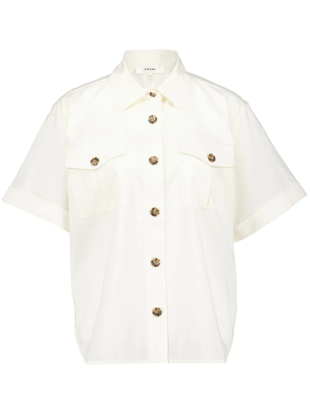 Patch-Pocket Cotton Shirt