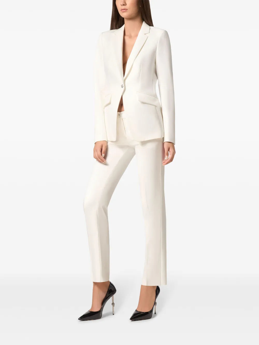 Cady Ls Crystal Skull Blazer
