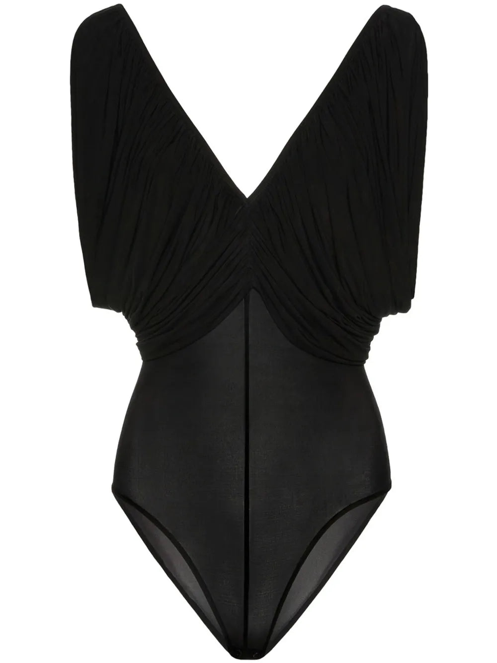 V-Neck Ruched Body