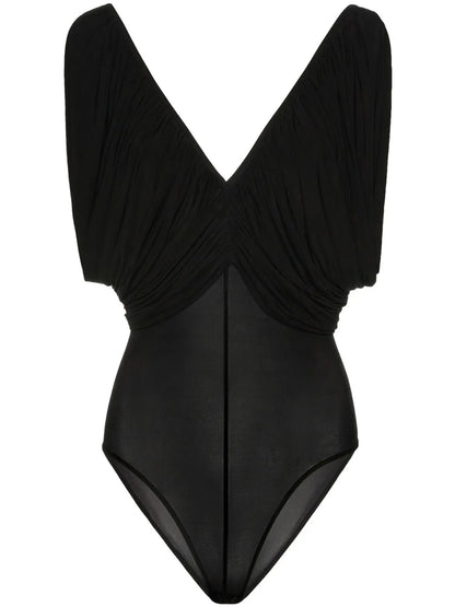 V-Neck Ruched Body