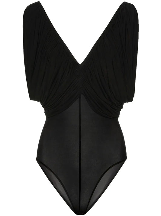 V-Neck Ruched Body