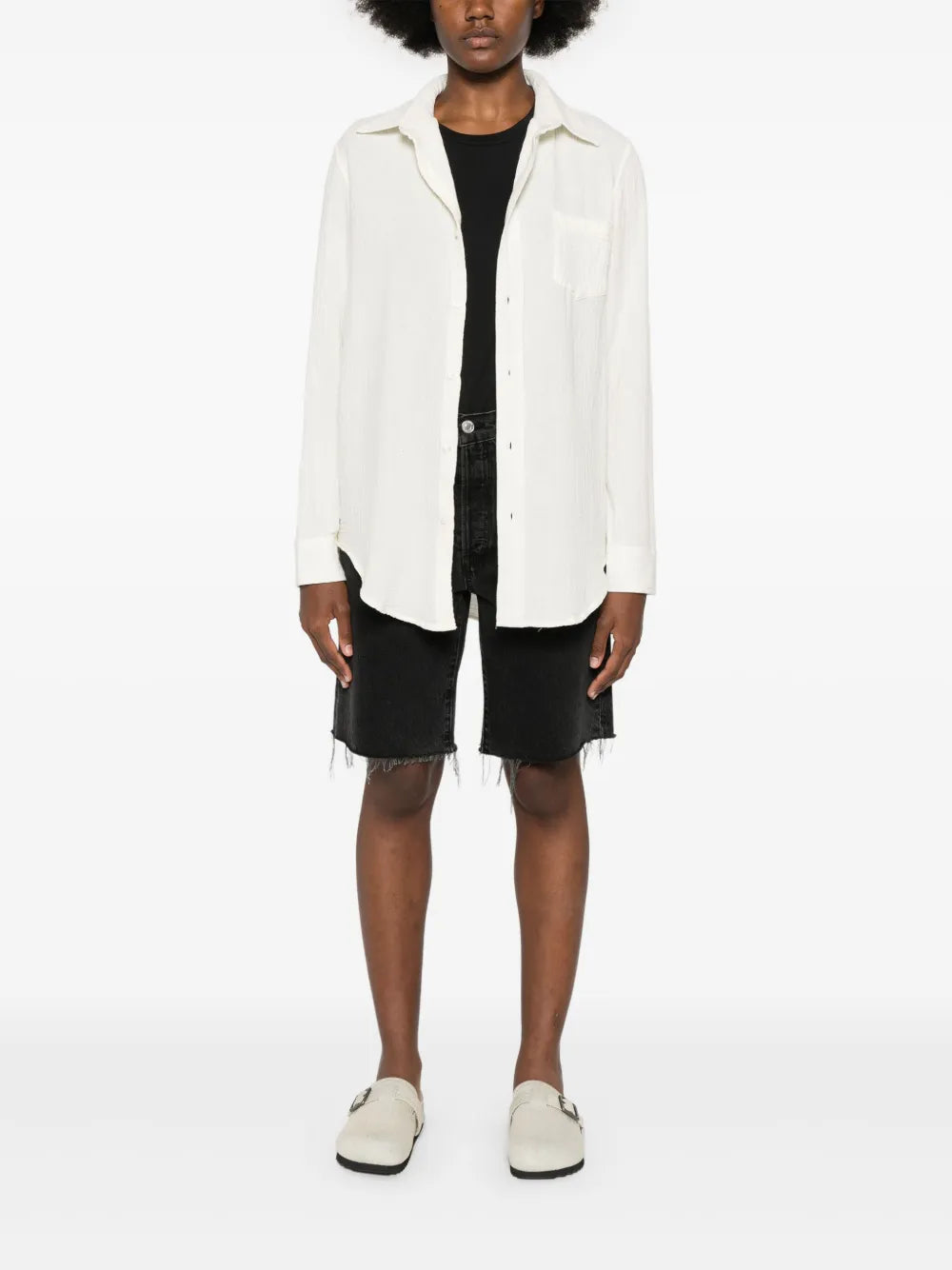 Boyfriend Cotton Shirt