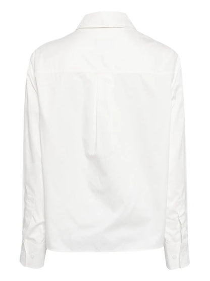 Logo-Embellished Long-Sleeved Shirt