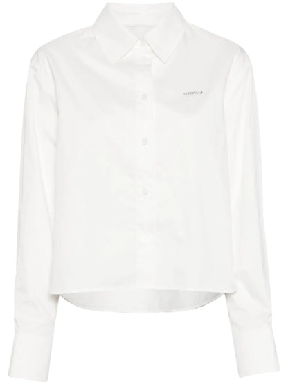 Logo-Embellished Long-Sleeved Shirt
