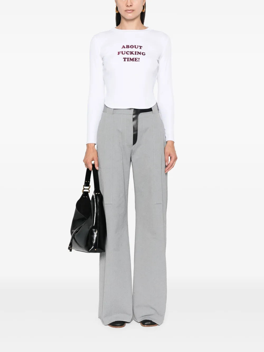 Slogan-Print T-Shirt