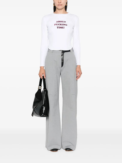 Slogan-Print T-Shirt