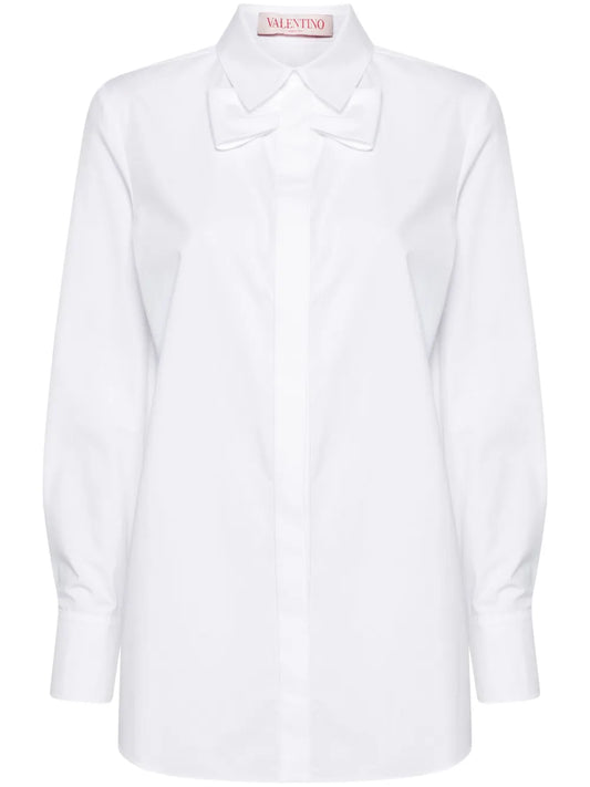 Bow-Detailed Shirt