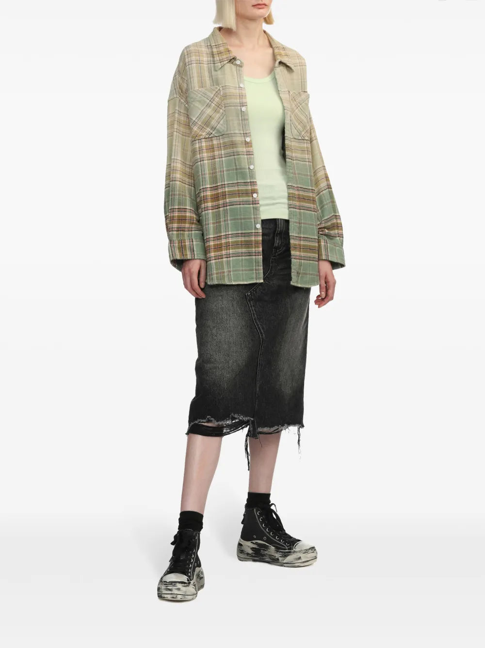 Drop-Shoulder Work Shirt