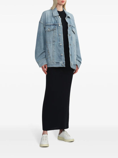 Long-Sleeve Denim Jacket