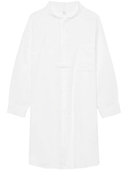 Long-Sleeve Cotton Dress