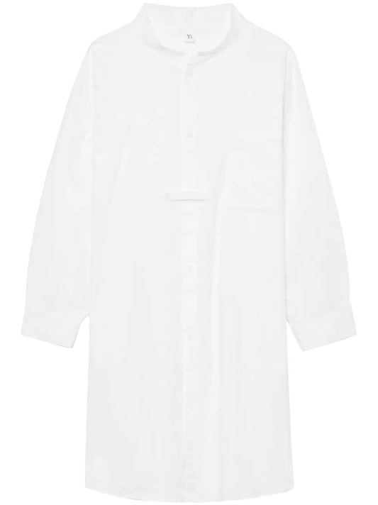 Long-Sleeve Cotton Dress