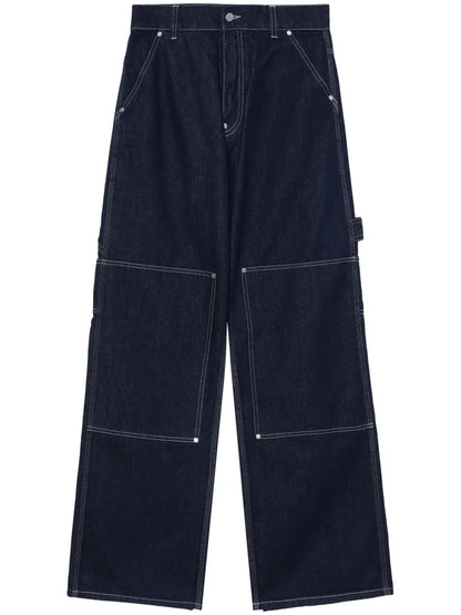 Straight-Leg Cargo Jeans