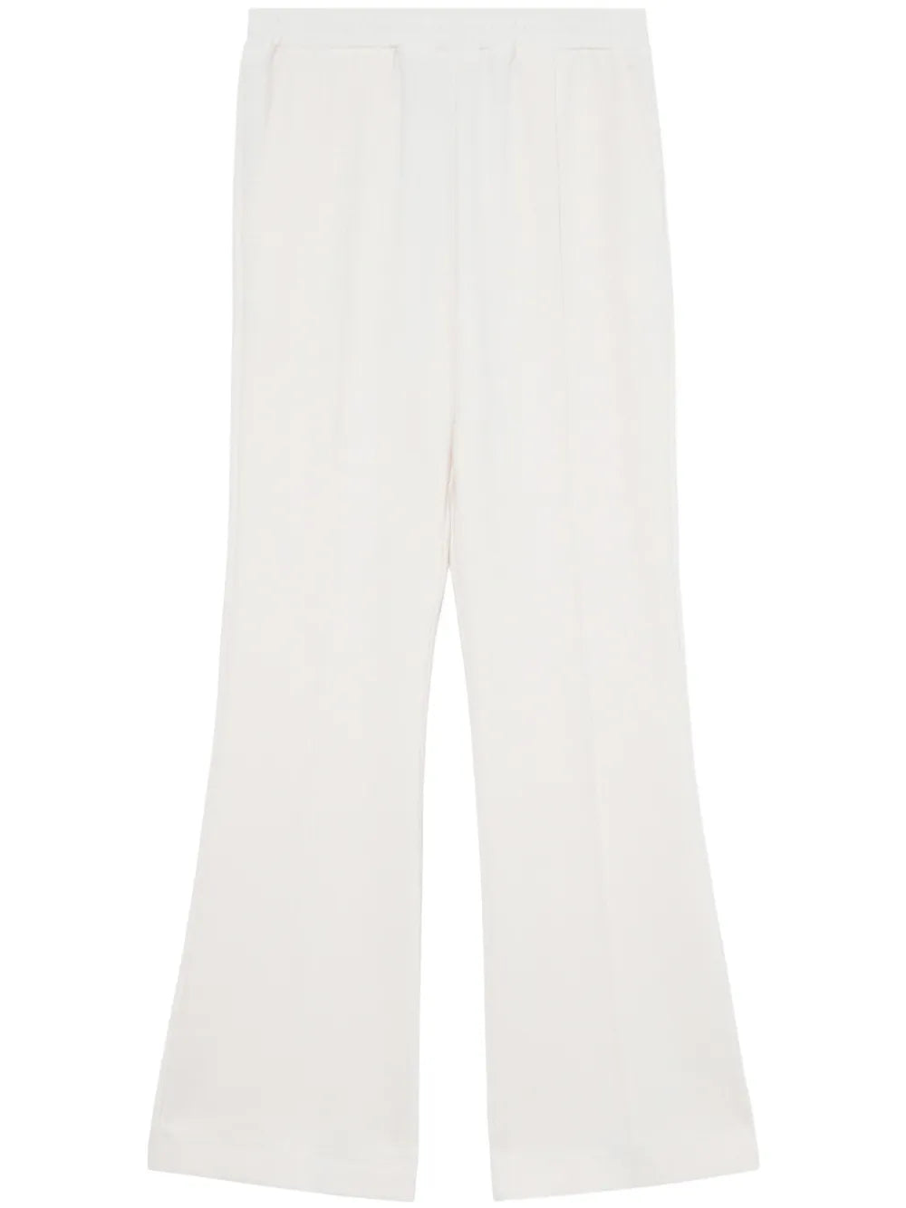 Tech-Jersey Flared Trousers