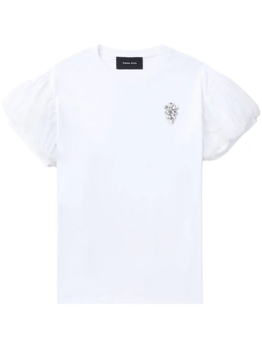 Crystal Embellished T-Shirt
