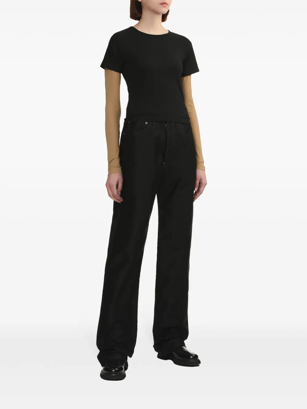 Contrasting Sleeves T-Shirt