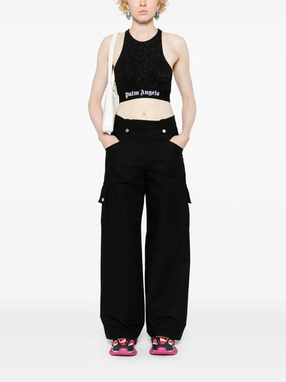 Lurex Crop Top