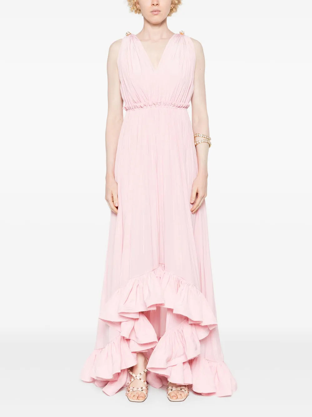 Ruffled Gown