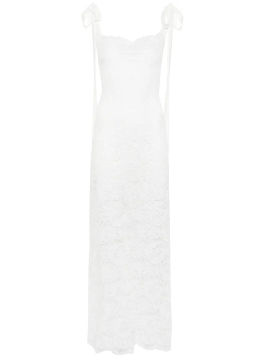 Corded-Lace Maxi Dress