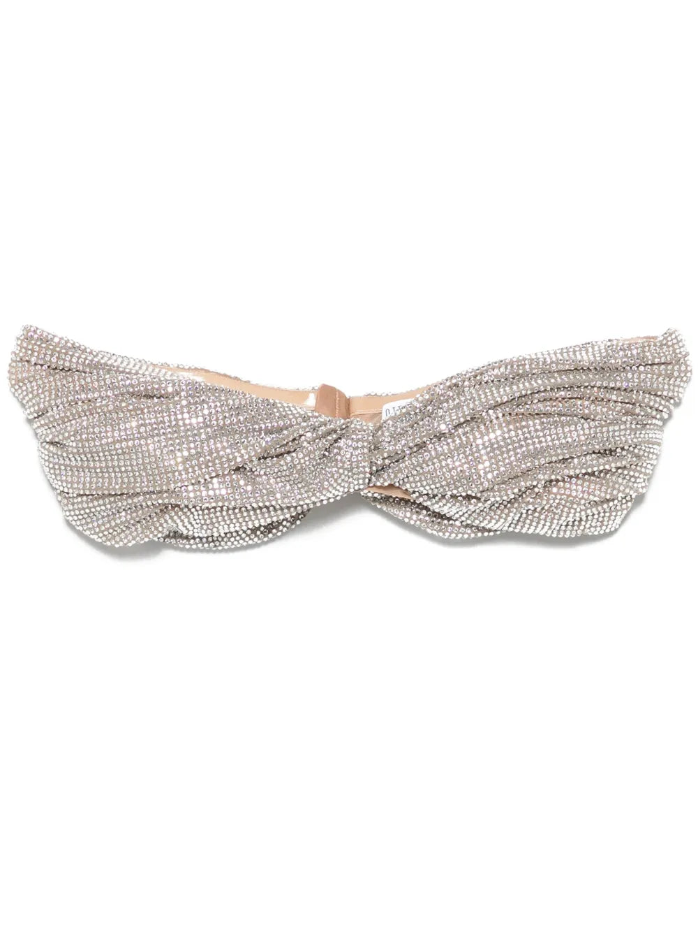 Crystal-Embellished Bralette Top