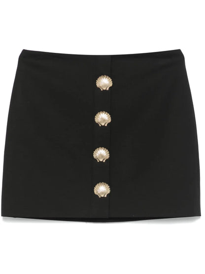 Sea Shell-Detail Mini Skirt
