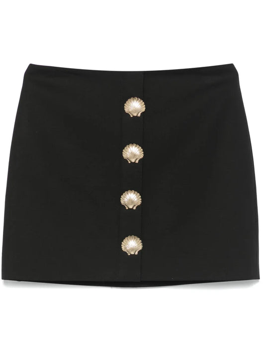 Sea Shell-Detail Mini Skirt
