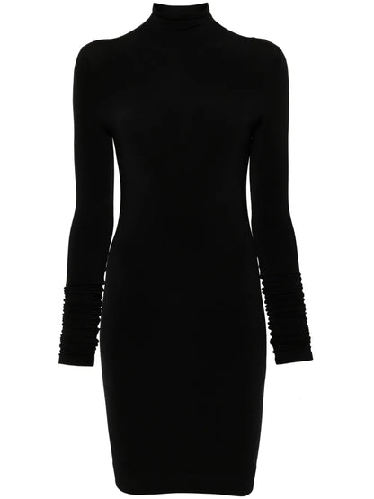 Long-Sleeve Mini Dress