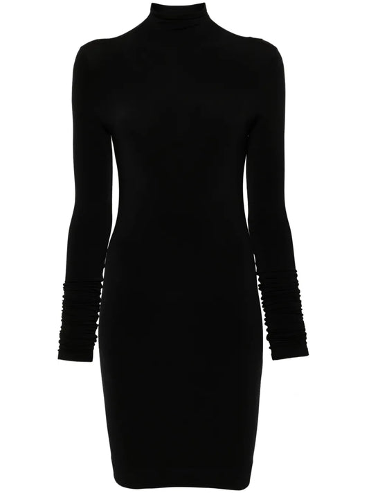 Long-Sleeve Mini Dress