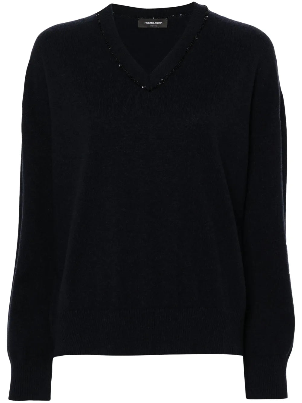 Sequin-Embellished Sweater