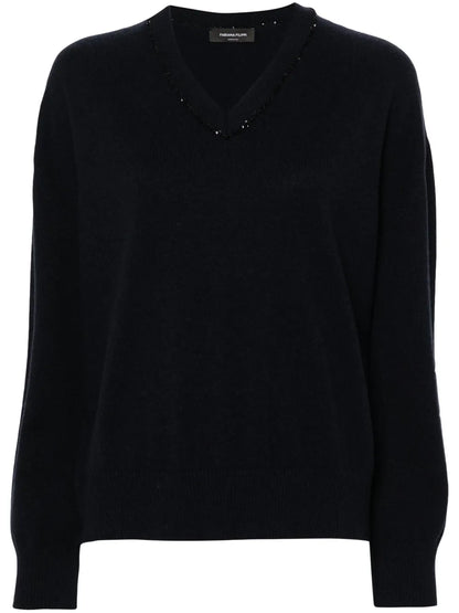 Sequin-Embellished Sweater