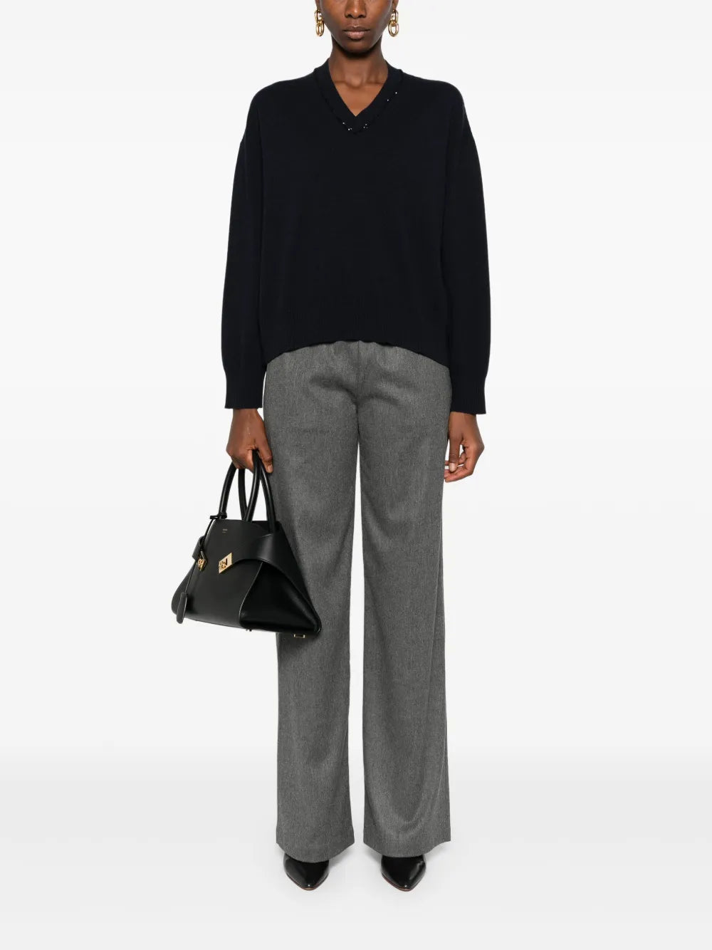 Sequin-Embellished Sweater