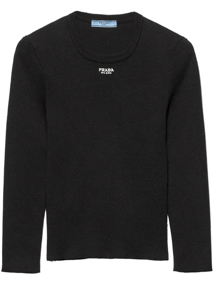 Cotton Crew-Neck Top