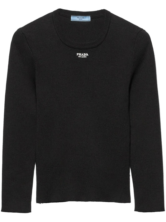 Cotton Crew-Neck Top