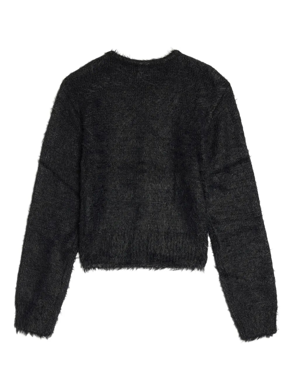 Shaggy Cropped Cardigan