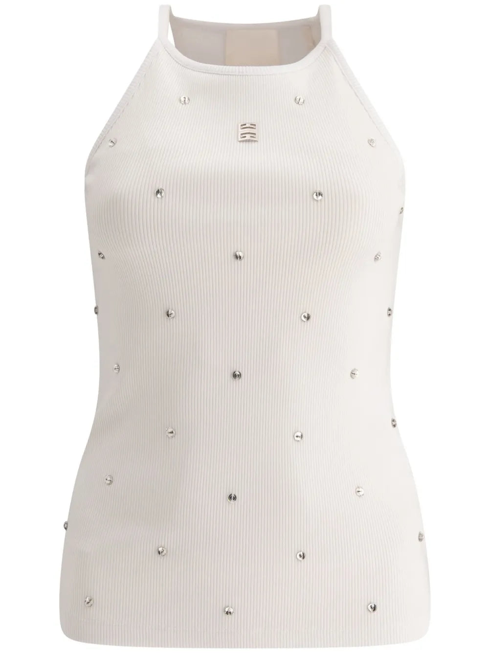 Rhinestone-Embellished Top
