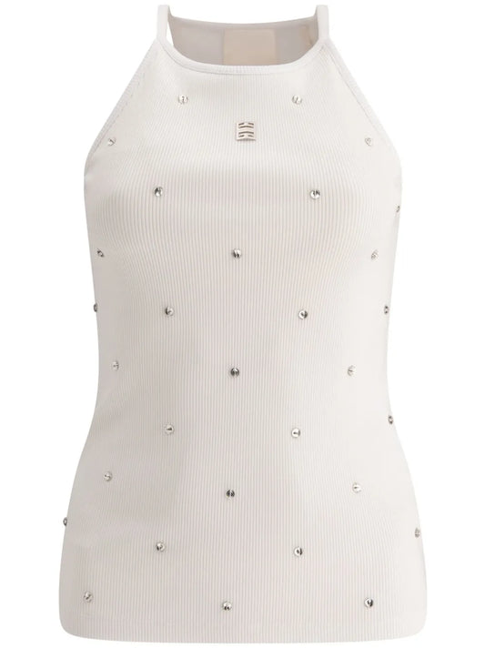 Rhinestone-Embellished Top