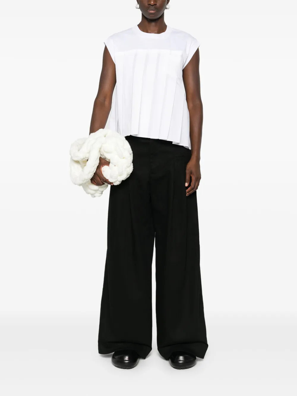 Pleated T-Shirt