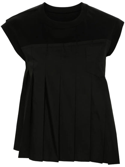 Pleated T-Shirt