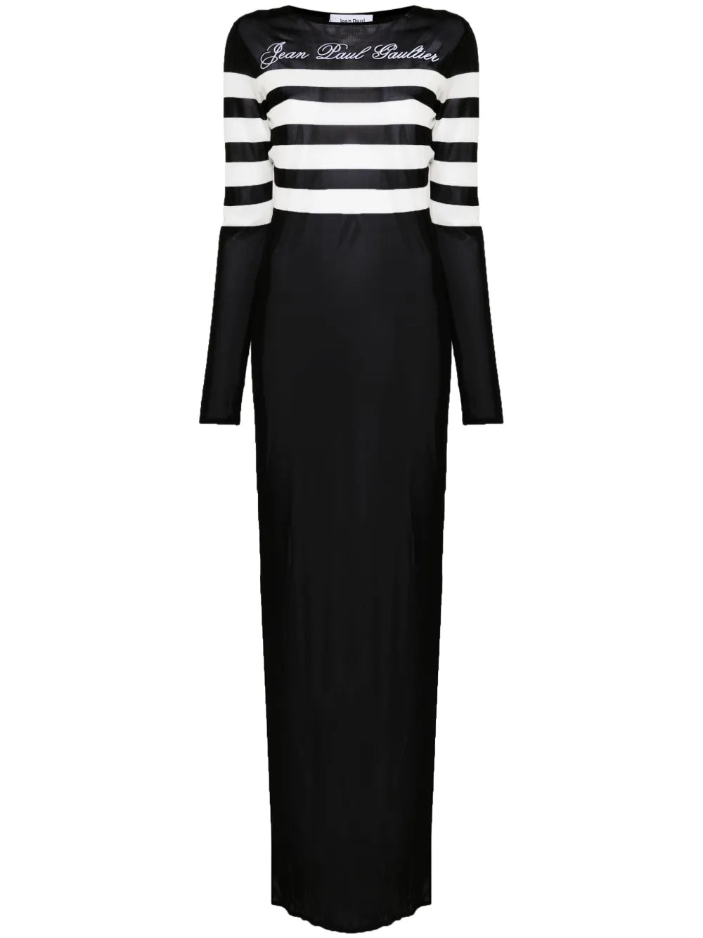 Logo-Embroidered Maxi Dress