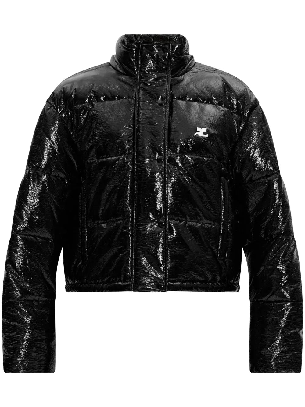 Vinyl Puffer Jacket