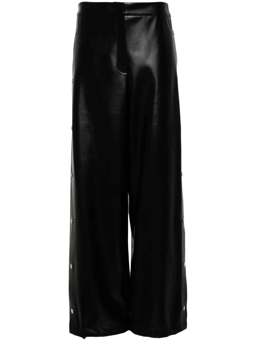 Faux-Leather Trousers