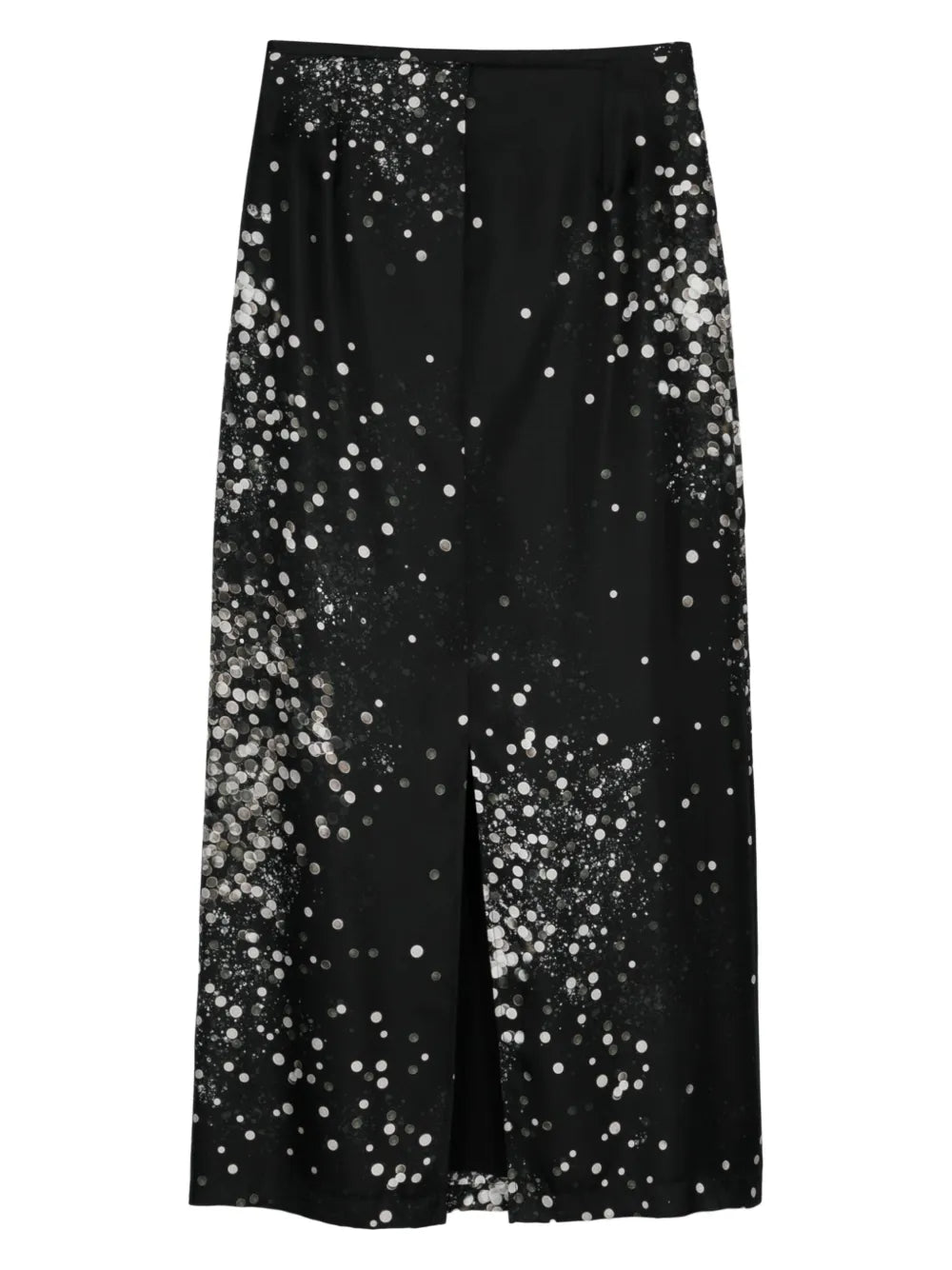 Stardust-Print Maxi Skirt