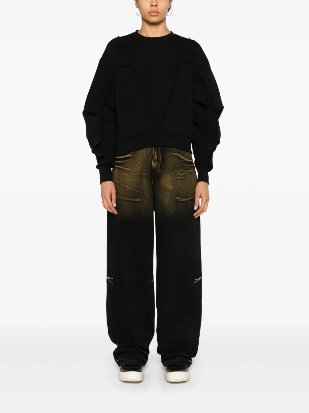 Seam-Detailing Sweatshirt