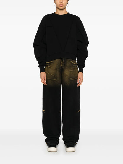 Seam-Detailing Sweatshirt