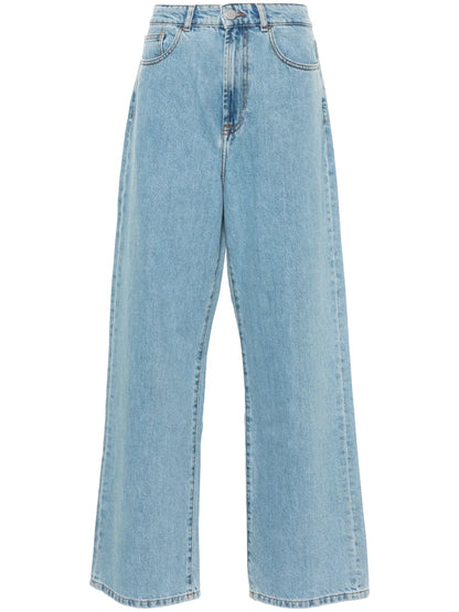 Low-Waist Wide-Leg Jeans