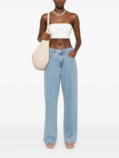 Low-Waist Wide-Leg Jeans