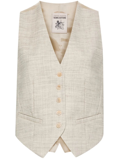 Virgin Wool Waistcoat