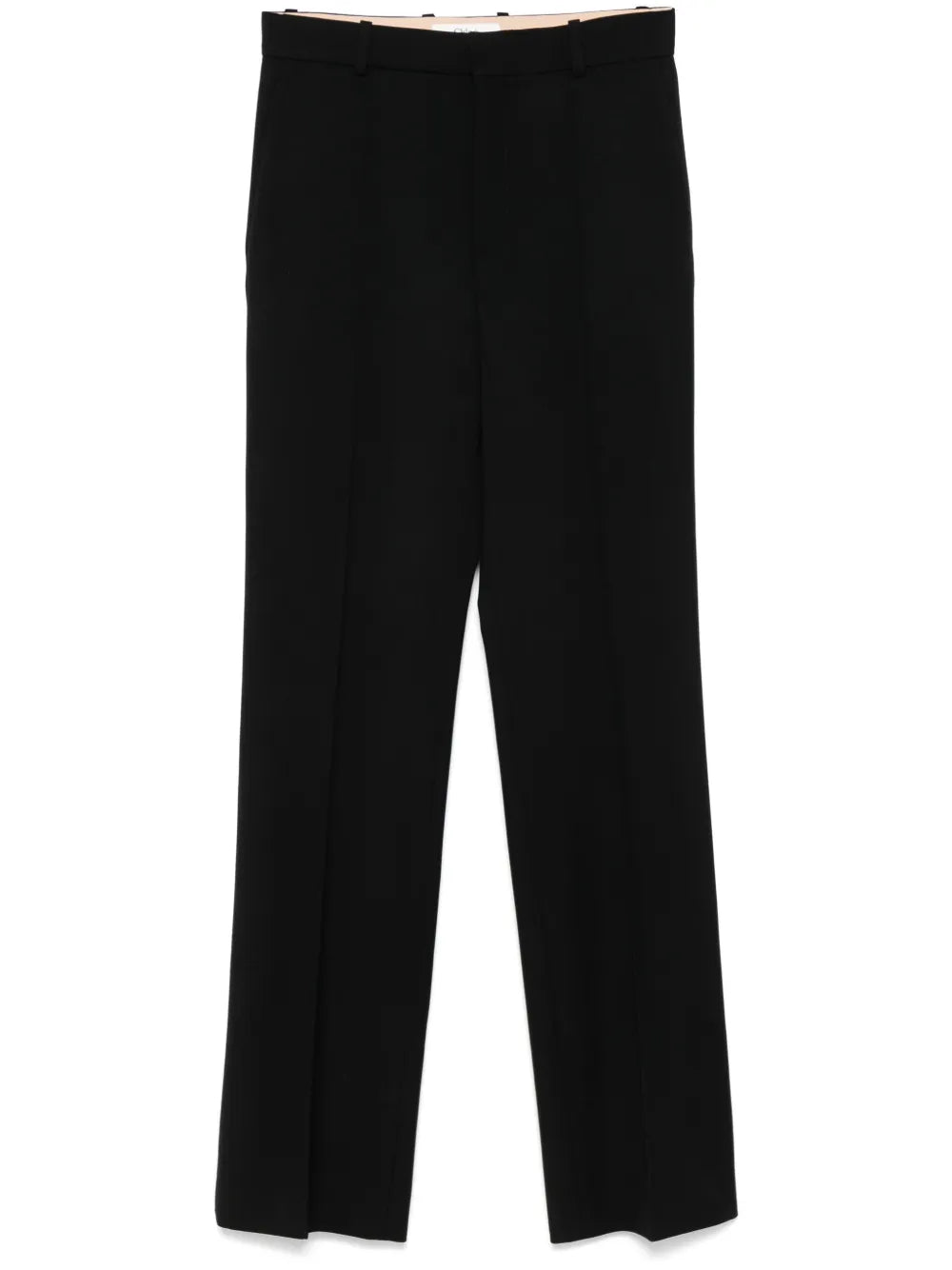 Virgin-Wool Tailored Trousers