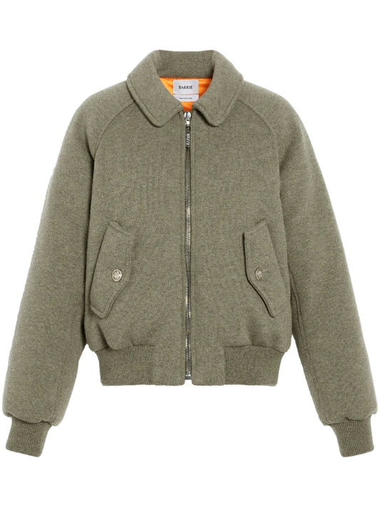Knitted Bomber Jacket