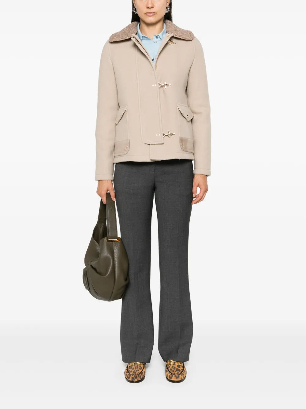 Panelled-Design Jacket